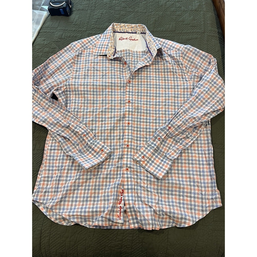 Robert Graham Men's Button Up Shirt Xl